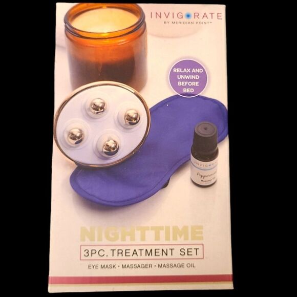 InviGrate Spa Set By Meridian Point 3-pc Nighttime Treatment Set - Picture 8 of 9